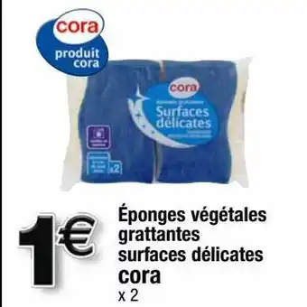 Cora x Carrefour Éponge cora offre