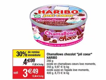Cora x Carrefour Chamallow haribo offre
