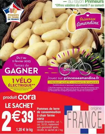 Cora Pommes de terre offre