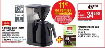 Cora x Carrefour Cafetière offre