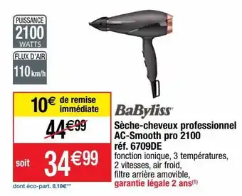 Cora x Carrefour Sèche-cheveux babyliss offre