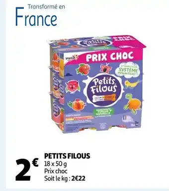 Auchan Petits Filous offre