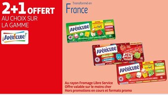 Auchan Sur La Gamme Apericube offre