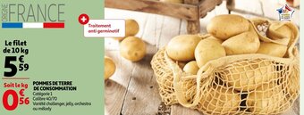 Auchan Pommes de Terre de Consommation offre