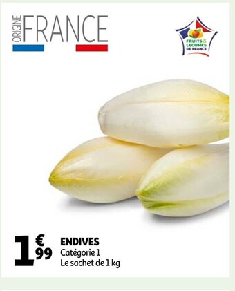 Auchan Endives offre