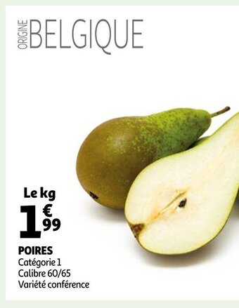 Auchan Poires offre