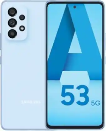 Boulanger Smartphone samsung galaxy a53 bleu 5g offre