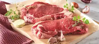 Auchan VIANDE BOVINE CHAROLAISE : FAUX-FILET, ENTRECÔTE OU PAVÉ offre