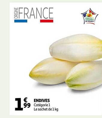 Auchan Endives offre