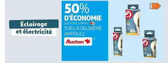 Auchan Ampoule auchan offre