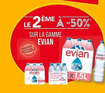 Match La gamme evian offre