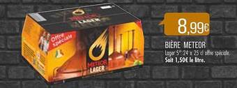 Match Bière meteor offre