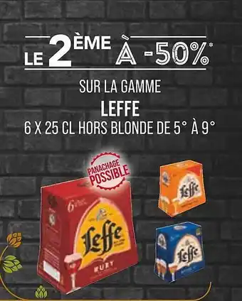 Match La gamme leffe offre