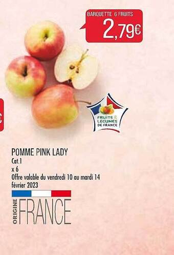 Match Pomme pink lady offre