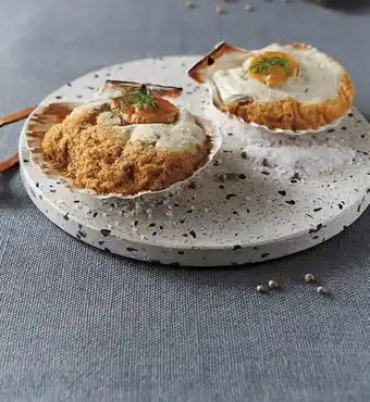 2 COQUILLES SAINT-JACQUES