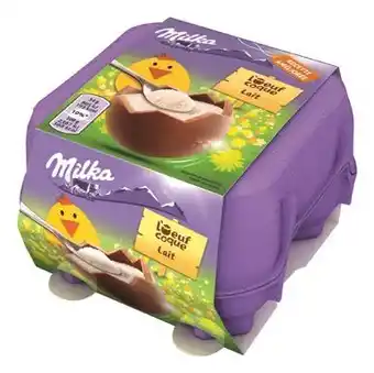 Auchan L'OEUF COQUE LAIT offre