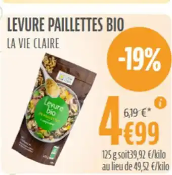 Levure Paillettes Bio