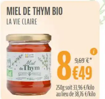 La Vie Claire Miel de Thym Bio offre