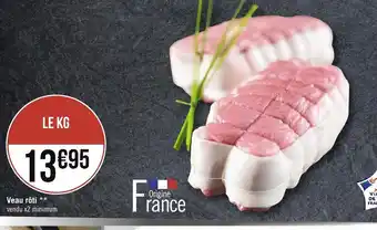 Géant Casino Veau Roti offre