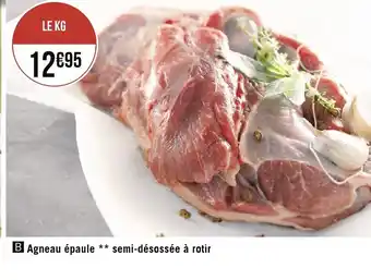 Géant Casino Agneau Epaule Semi-Desossee a Rotir offre