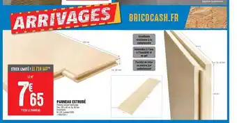 Brico Cash Panneau extrudé offre