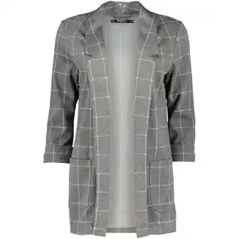 Jersey blazer without closure