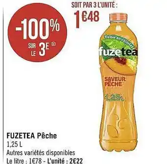 Casino Supermarchés Fuzetea pêche offre