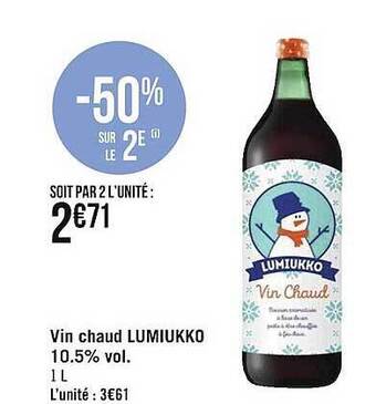 Casino Supermarchés Vin chaud lumiukko offre