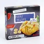 Auchan FEUILLETÉS SAINT-JACQUES SURGELÉS offre
