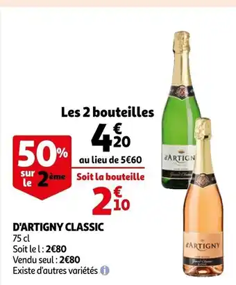 Auchan D'Artigny Classic offre