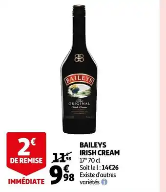 Auchan Baileys Irish Cream offre