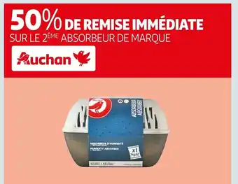 Auchan Sur Le 2éme Absorbeur De Marque offre