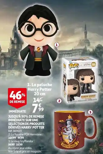 Auchan La Puleche Harry Potter 20 cm offre