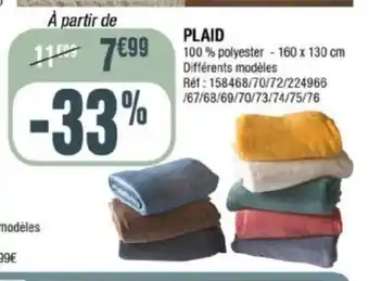 La Foir'Fouille Plaid offre