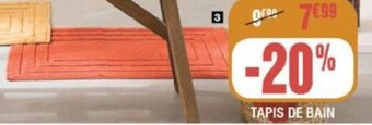 La Foir'Fouille Tapis De Bain offre