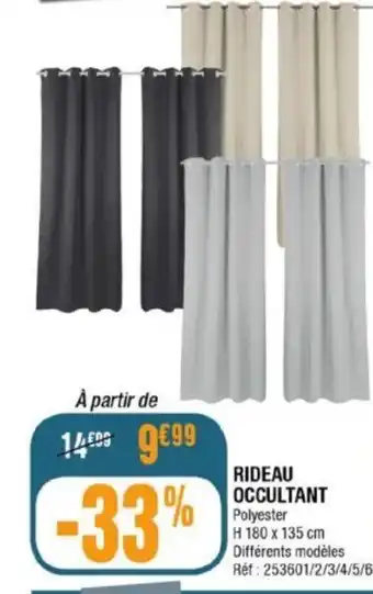 La Foir'Fouille Rideau Occultant offre