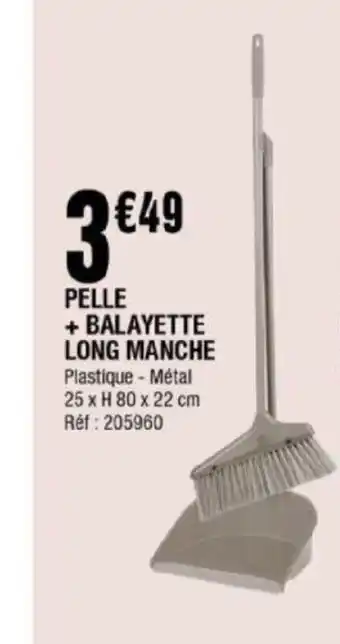 Pelle + Balayette Long Manche