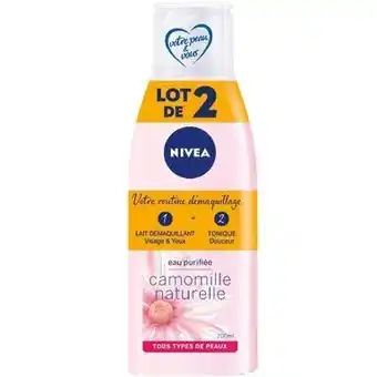 Auchan DÉMAQUILLANT LAIT DE TOILETTE offre