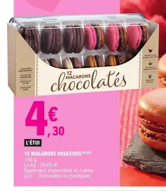 E.Leclerc 12 Macarons douceurs offre