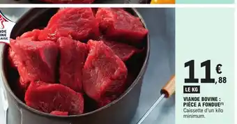 E.Leclerc Viande Bovine Piece a Fondue offre