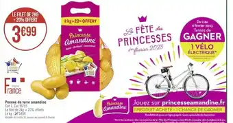 Casino Supermarchés Pomme de Terre amandine offre