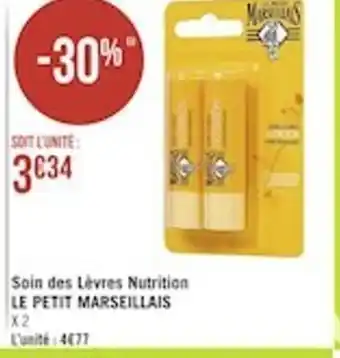 Soin des Levres Nutrition Le Petit Marseillais