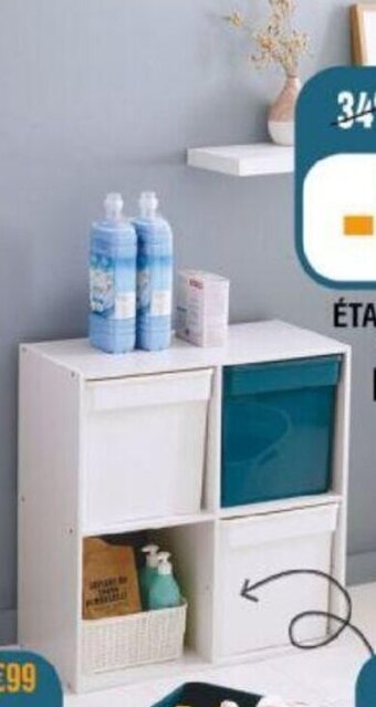 La Foir'Fouille Étagère Kubix 4 Cases offre
