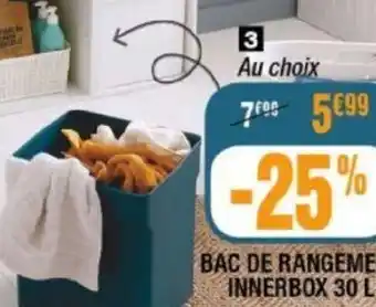 La Foir'Fouille Sac De Rangement Innerbox 30 L offre