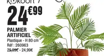 La Foir'Fouille Palmier Artificiel offre