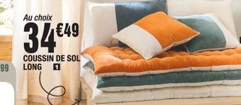 La Foir'Fouille Coussin De Sol Long offre