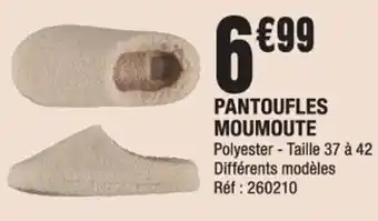 Pantoufles Moumoute