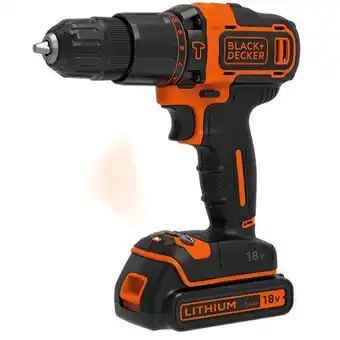 Auchan Perceuse à percussion 18v black & decker offre