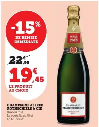 Champagne alfred rothschild & cie