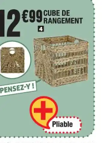 La Foir'Fouille Cube De Rangement offre
